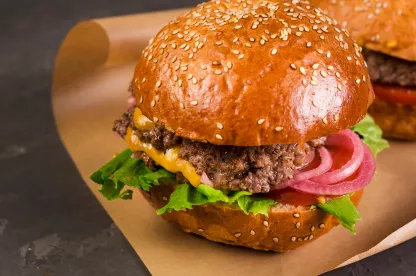 Fresh cookies and burger takeaway from Glasgow City Centre shop
